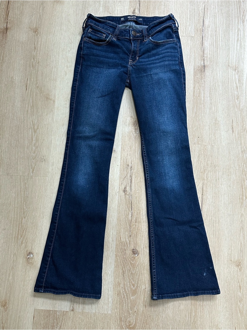 Hollister Women’s Dark Blue Boot Cut Jeans